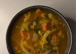 شوربة كرفس بالملفوف