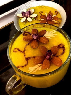 عکسی از دستور شله زرد