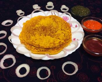 Latest Recipe Onion tomato chilla Home Style