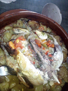 Una foto de Pollo relleno