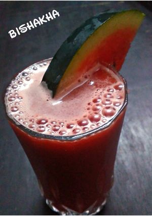 A picture of Minty Watermelon cooler.