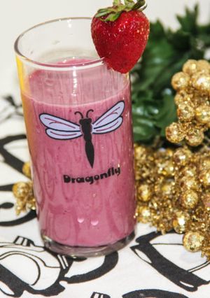 A picture of Berry Sunrise Smoothie.