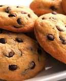 Galletas de chispas de chocolate