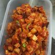 Sambal kentang ati dan pete