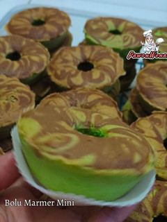 Foto resep Bolu Marmer Mini