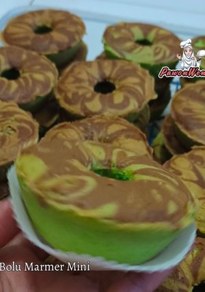 Foto resep Bolu Marmer Mini