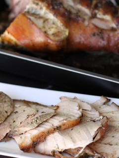 Una foto de Jamón asado