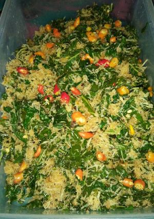 Foto resep Urap daun singkong