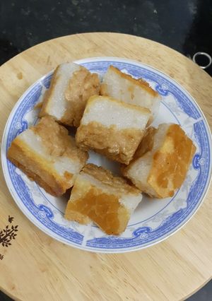 Hình của món Ba chỉ chay.