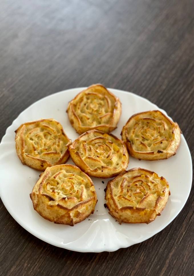 Кабачкові кекси з сиром фета і кукурудзою