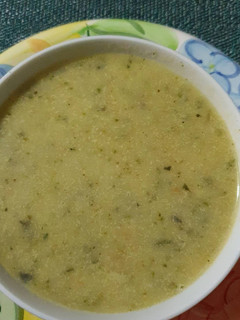Una foto de Crema de pipian o zapayo