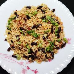 A picture of Rajma Pulao.