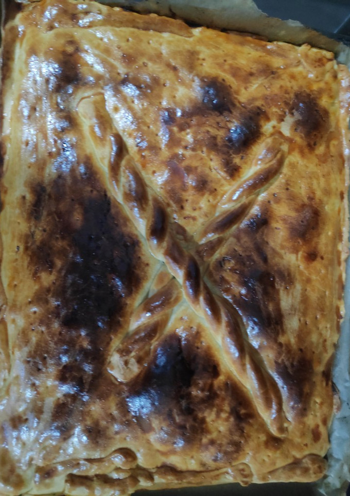 Una foto de Empanada con masa casera de cerveza
