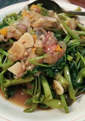 Foto resep Tumis kangkung saus tiram