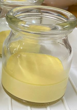 Hình của món Bánh flan cho bé ăn dặm.