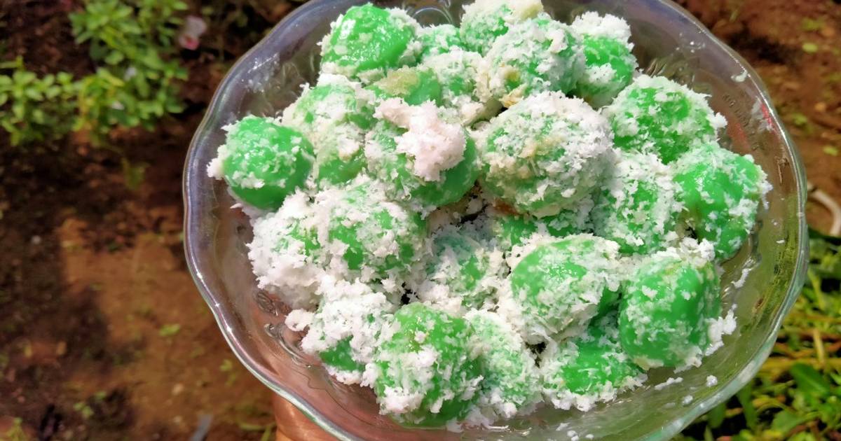 Resep Klepon Ketan Ijo Royo² Oleh Widya Ayu Mayasari Cookpad