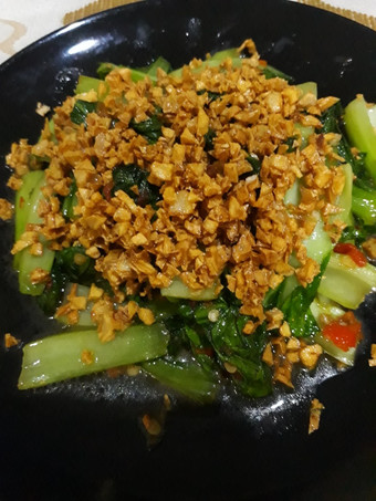 Cara Membuat Tumis pakcoy bawang putih Enak Dan Mudah