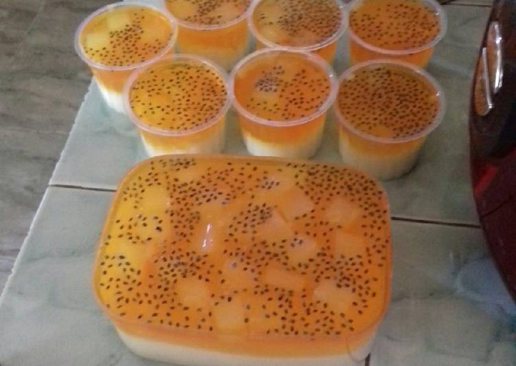 Puding sutera jelly