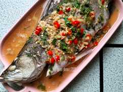 Siakap Stim Limau ala Thai