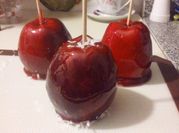 A picture of candy apple