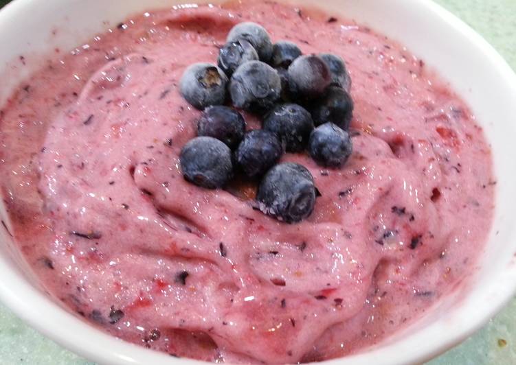 Recipe of Award-winning Berry Sorbet