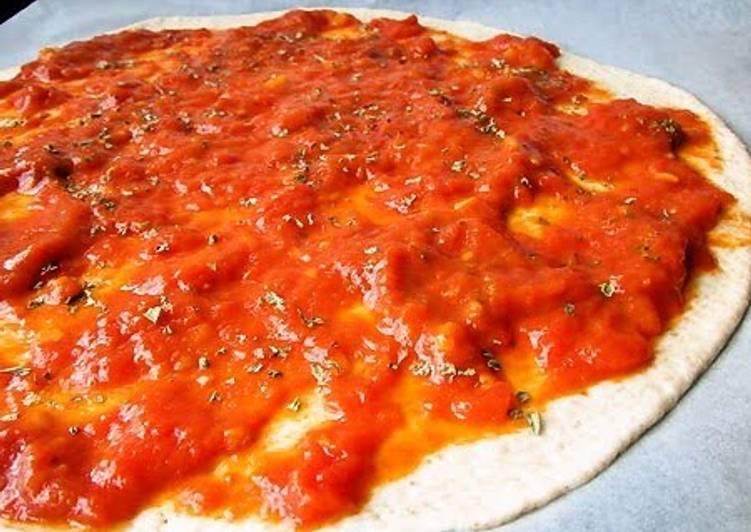 Recipe of Homemade Tomato Sauce for Pizza