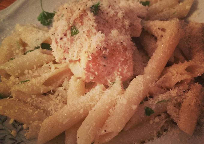 Step-by-Step Guide to Prepare Perfect Easy Lemon Pasta with Chicken