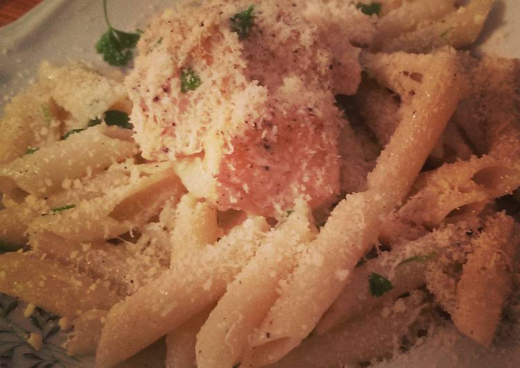 Recipe of Yummy Easy Lemon Pasta with Chicken