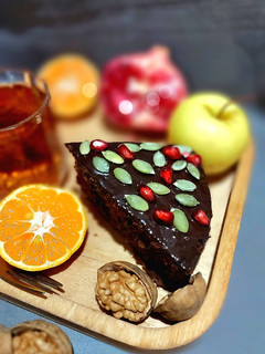 عکسی از دستور 🌸کیک شکلاتی کدو حلوایی🌸
