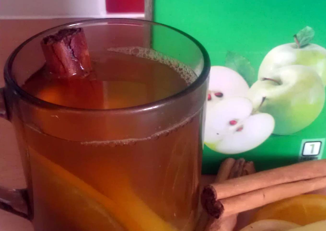 Vickys Autumn-Spiced Apple Punch, GF DF EF SF NF