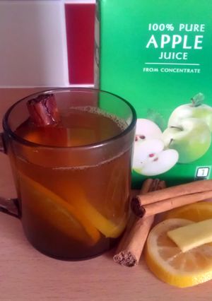 A picture of Vickys Autumn-Spiced Apple Punch, GF DF EF SF NF.