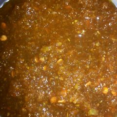 A picture of Puerto Rican Traditional Sofrito.