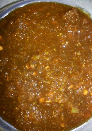 A picture of Puerto Rican Traditional Sofrito.