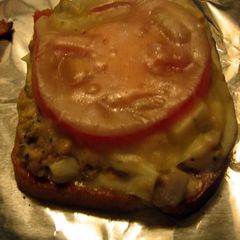 A picture of Jenny's Jersey Diner style Deluxe Tuna Melts.