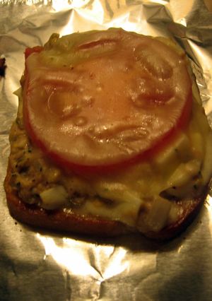 A picture of Jenny's Jersey Diner style Deluxe Tuna Melts.