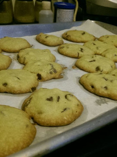A picture of Chocolate chip cookies.