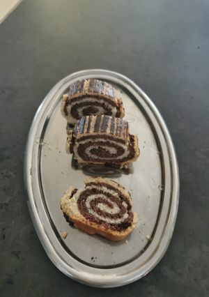 Zebra keksz recept fotója