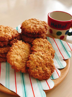 A picture of Truly Delicious Oatmeal Cookies.