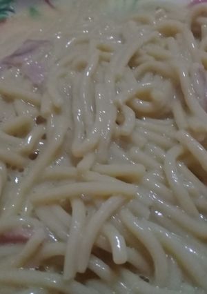 Una foto de Salsa carbonara