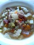 Homemade Ham & Vegetable Soup