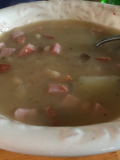 A picture of Ham and Bean Soup.