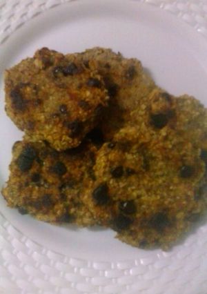 A picture of Banana oatmeal cookies.
