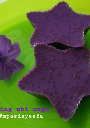 Foto resep Puding ubi ungu mpasi 8,9 bulan