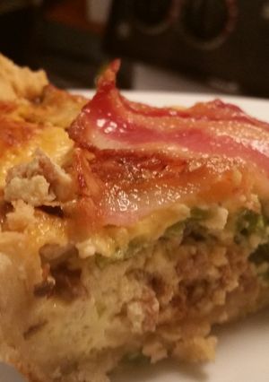 A picture of Breakfast Quiche.