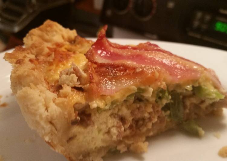 Steps to Make Appetizing Breakfast Quiche