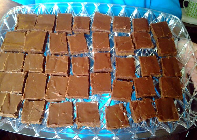 Recipe of Perfect Grammy&#39;s Iced Chocolate Brownies