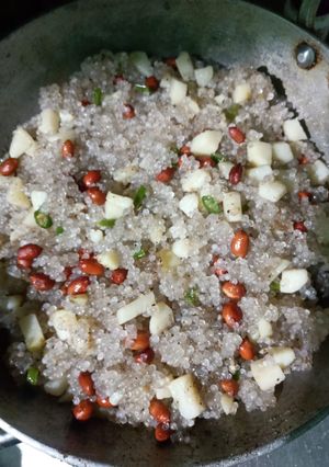 साबूदाना खिचड़ी (sabudana khichdi recipe in Hindi) रेसिपी मुख्य फोटो