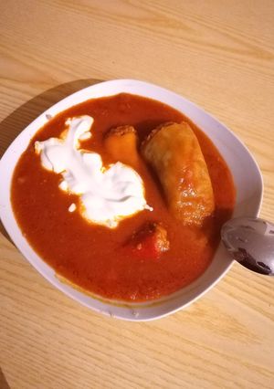 Töltött paprika recept fotója