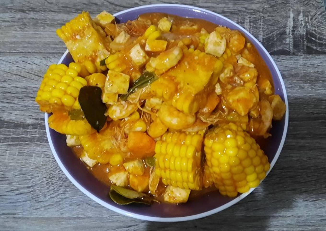 Udang saus padang