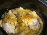 Pollo a la piña en olla lenta